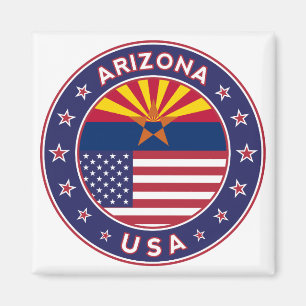 Arizona, Arizona sticker, USA states Magnet