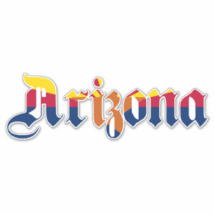 Arizona AZ American State Pride Love