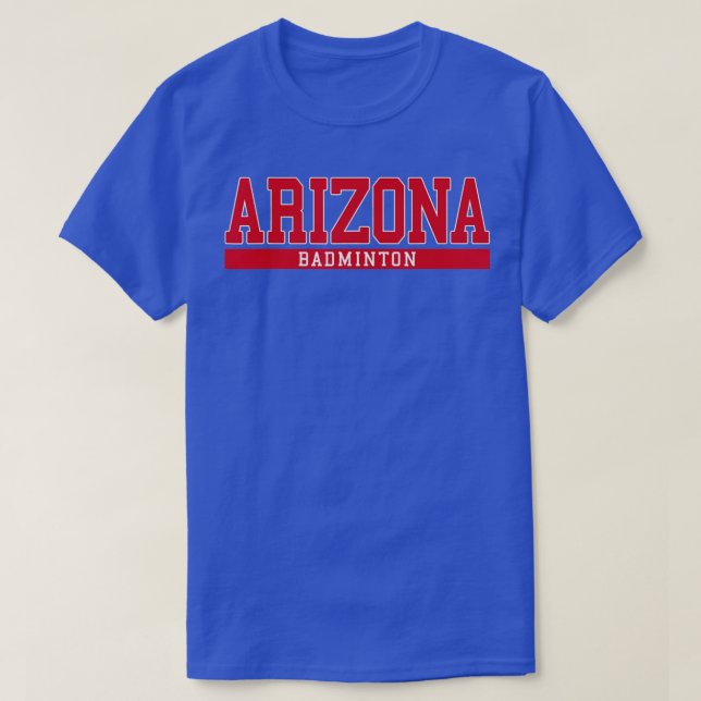 Arizona Badminton  T-Shirt (Design Front)
