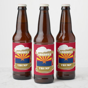 ARIZONA BEER BOTTLE LABEL