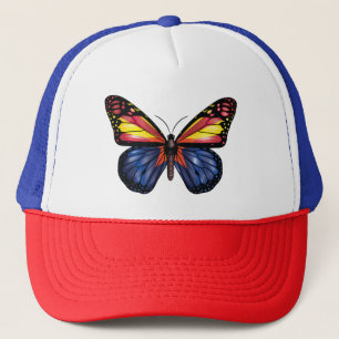 Arizona Butterfly Monarque Flag Trucker Hat