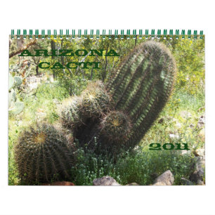 Arizona Cacti Calendar