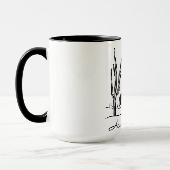 Arizona Cactus Country Mug (Left)