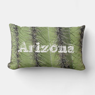 Arizona Cactus Needle Photo Desert Plant Saguaro Lumbar Cushion