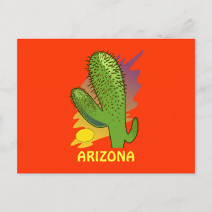 ARIZONA CACTUS POSTCARD