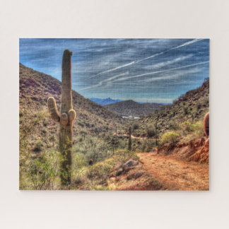 Arizona Cactus Scenic Jigsaw Puzzle