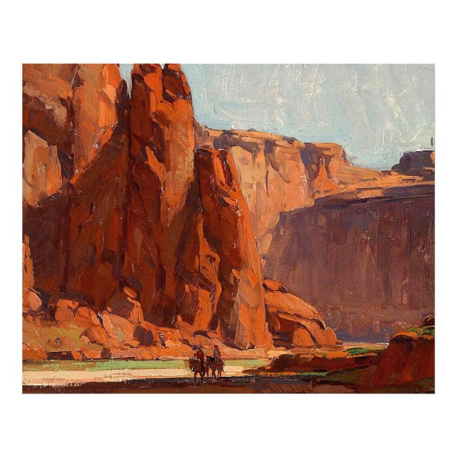 “Arizona Canyon” by Edgar Payne Photo Print (Front)