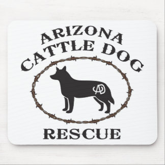 Arizona Cattle Dog Rescue Mouse Mat