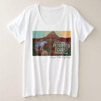 Arizona Cattle Dog Rescue - Petrified Forest Plus Size T-Shirt
