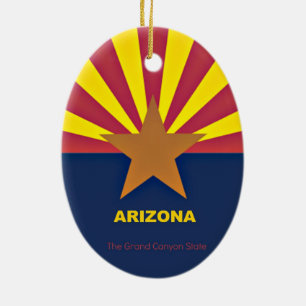 Arizona Ceramic Tree Decoration