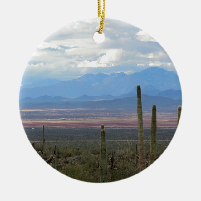 Arizona Ceramic Tree Decoration (Front)