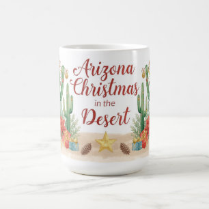 Arizona Christmas In desert  Coffee Mug