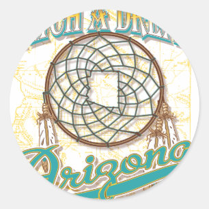 Arizona Classic Round Sticker