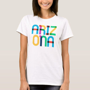 Arizona Classic Vintage Colourful 80s Pop Art T-Shirt