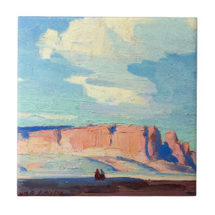 Arizona Clouds by Edgar Payne Tile