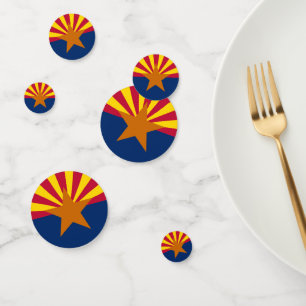 Arizona Confetti, party, Arizona Flag Confetti