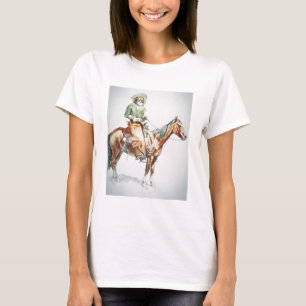 Arizona Cowboy, 1901 (crayon on paper) T-Shirt