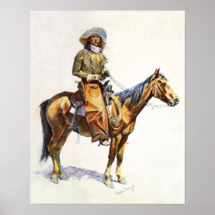 Arizona Cowboy Remington Print