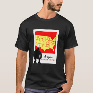 Arizona Cryptid Home Of The Mogollon Monster T-Shirt