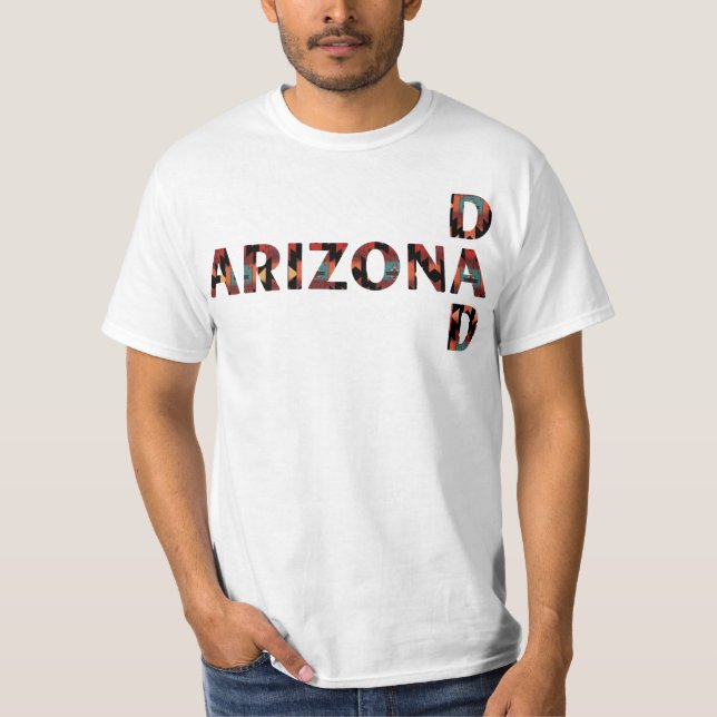 Arizona Dad Father's Day Gift For Men T-Shirt (Front)
