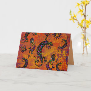 Arizona Desert Art Card