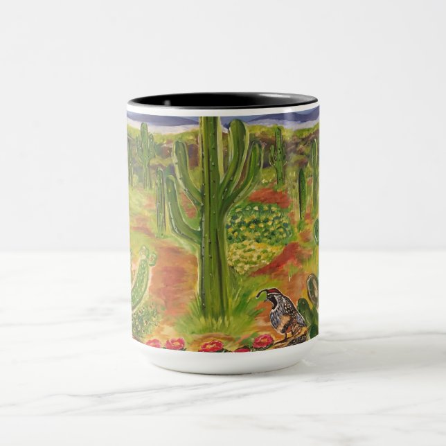 Arizona Desert Art Mug (Center)