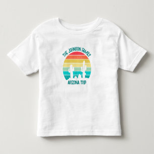 Arizona Desert Cactus Sunset Custom Trip Toddler T-Shirt