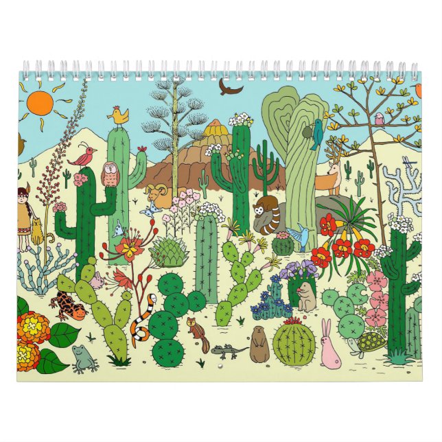 Arizona Desert Calendar (Cover)