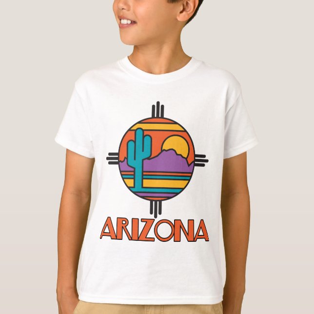 Arizona Desert Mandala T-Shirt (Front)