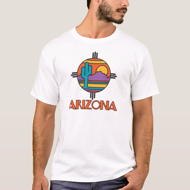 Arizona Desert Mandala T-Shirt (Front)