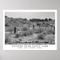 Arizona Desert Picacho Peak State Park Hiking Lg