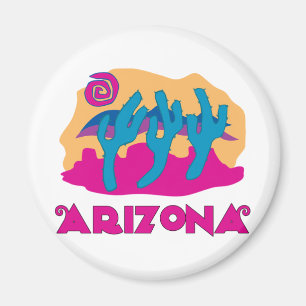 Arizona Desert Pink Magnet