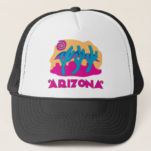 Arizona Desert Pink Trucker Hat
