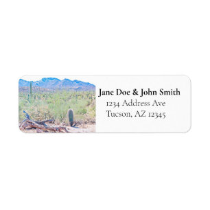 Arizona Desert Return Address Labels