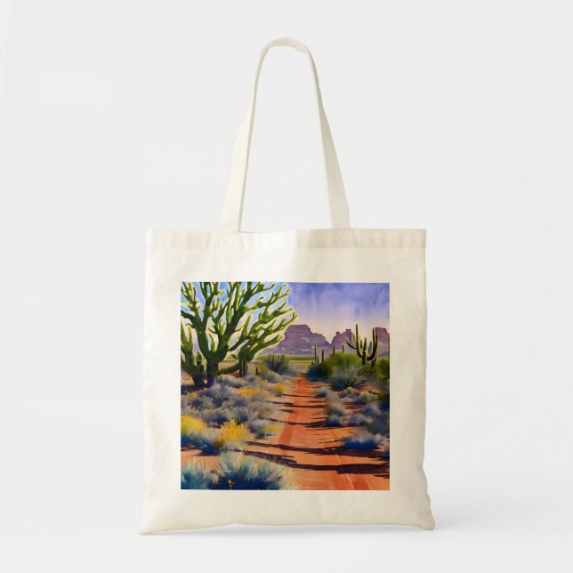 Arizona Desert Tote Bag (Front)