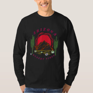 Arizona Desert Vibes Southwestern Mountains Sunris T-Shirt