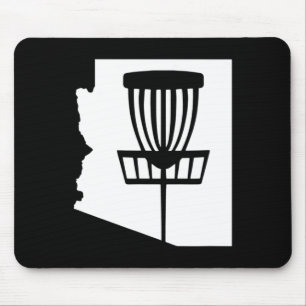 Arizona Disc Golf State With Sket Graphic Mouse Mat