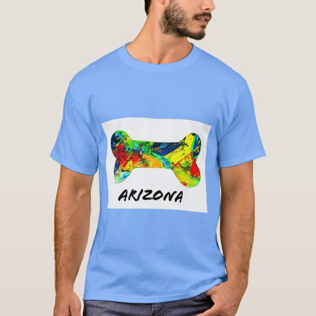Arizona dog bone T-Shirt (Front)