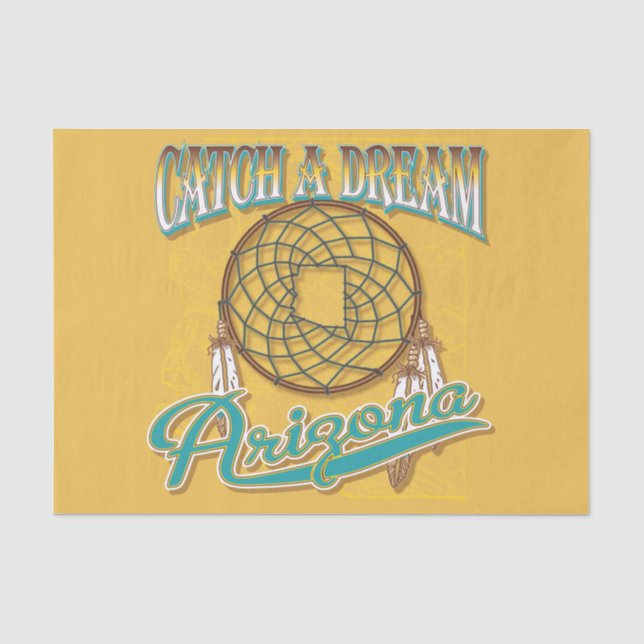 Arizona Dream Catcher Tissue Paper (Front)