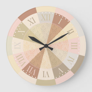 Arizona Dreaming Soft Desert Southwest Colours Large Clock