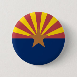 Arizona Flag 6 Cm Round Badge