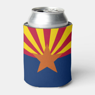 Arizona flag, American state flag Can Cooler