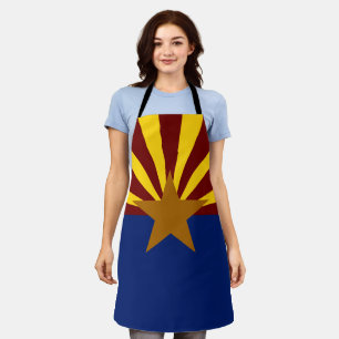 Arizona flag apron