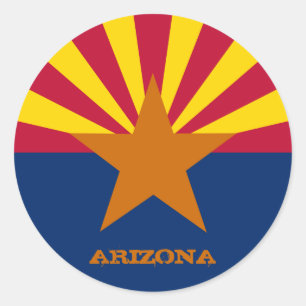 Arizona Flag & Arizona State USA Seals /sport fans