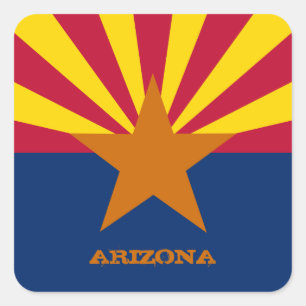 Arizona Flag & Arizona State USA Seals /sport fans