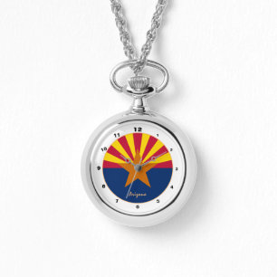 Arizona Flag & Arizona trendy fashion USA /design Watch