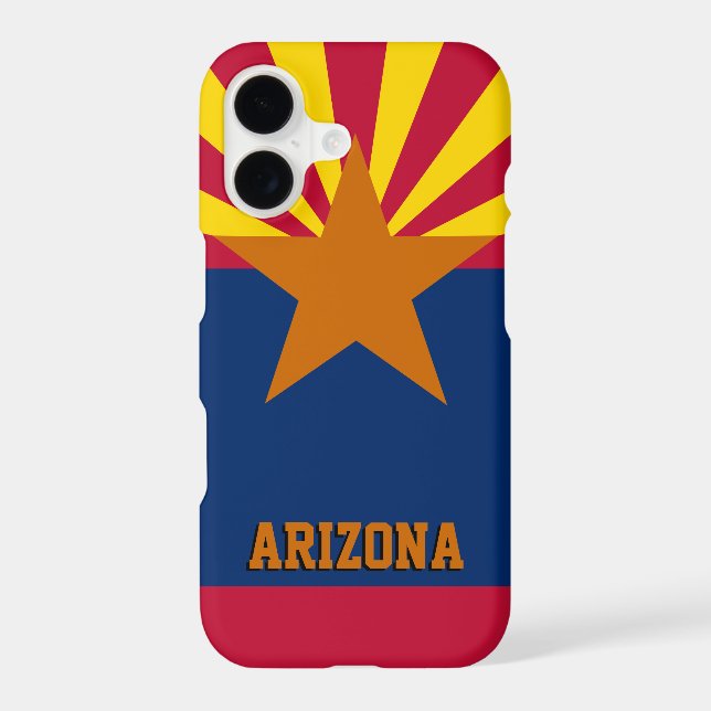 Arizona Flag case, Arizona fashion /sports USA (Back)