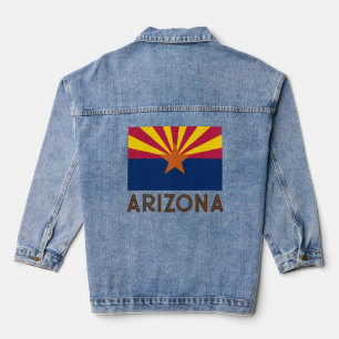 Arizona Flag Denim Jacket