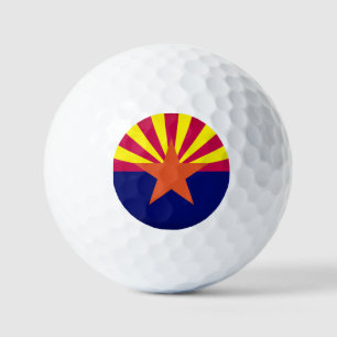 Arizona Flag Golf Balls