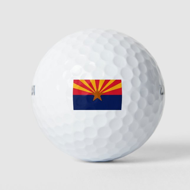 ARIZONA FLAG GOLF BALLS (Front)